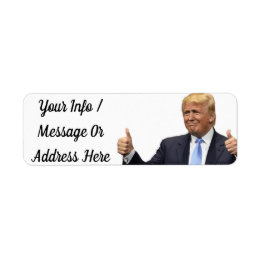 Trump Gift Address Labels