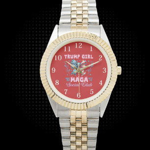 Trump Girl 45-47 Maga Watch