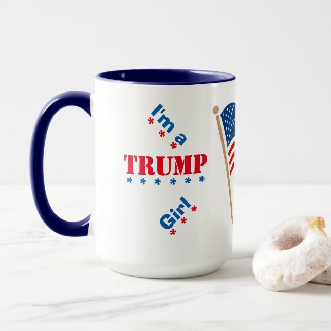 Trump Girl - Mug (With Donut)