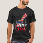 Trump Girl Stilettos High Heel American Flag Trump T-Shirt