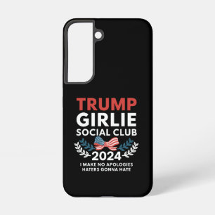 Trump Girlie Coquette Social Club Bow Election Samsung Galaxy S22 Case