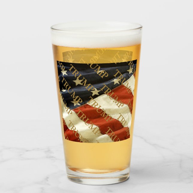 TRUMP GLASS (Front Filled)