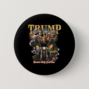 Trump Goat Daddy's Home Funny Trump Daddys Coming Button