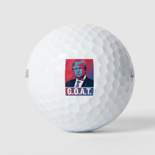 Trump GOAT Election 2024 Republican Vintage Golf Balls