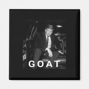Trump Goat Republican Conservative Gift Trump 2024 Magnet
