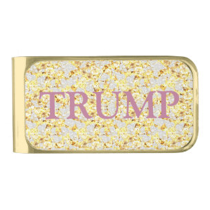 TRUMP GOLD FINISH MONEY CLIP
