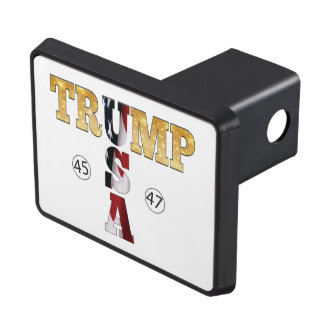 Trump Gold Presidential USA Hitch Cover