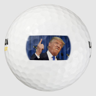 Trump Golf Balls (Trump Finger Pointing)