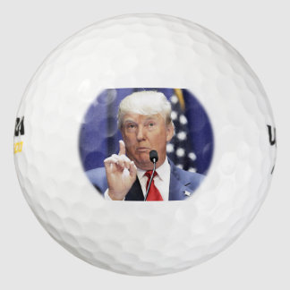 Trump Golf Balls (Trump Finger Up)