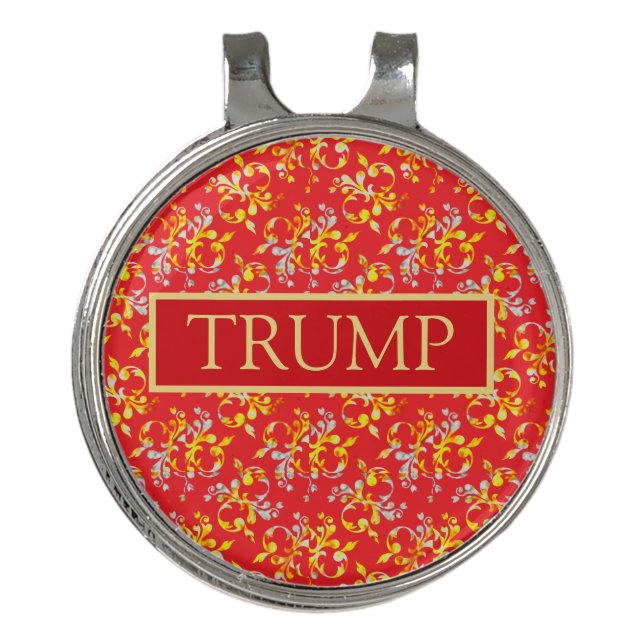 TRUMP GOLF HAT CLIP (Front)