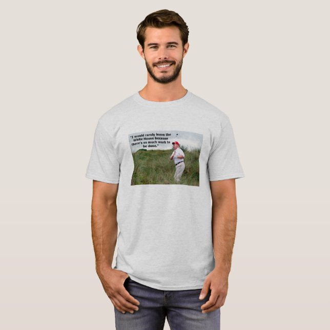 Trump Golfing T-Shirt (Front Full)