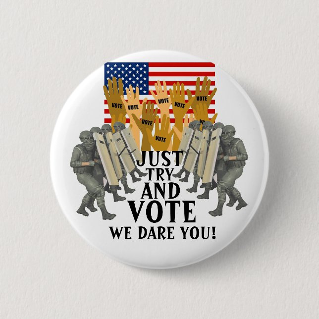 Trump & GOP 2020 Election Strategy Button (Front)