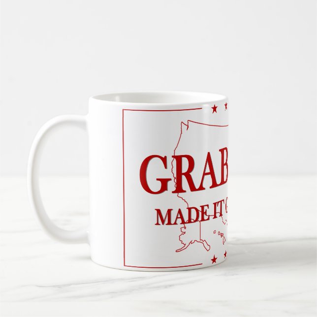 Trump: Grabbed It Mug (Left)