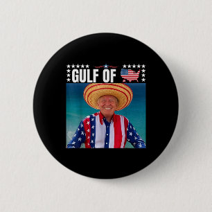 Trump Gulf Of United States Of America Button