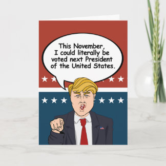 Trump Halloween Card - There are scarier things th
