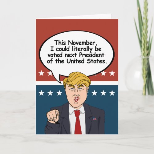 Trump Halloween Card _ There are scarier things th
