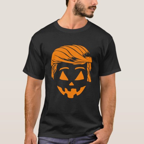 Trump Halloween Trumpkin Costume T_Shirt