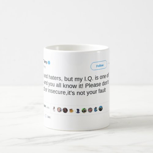 Trump _ Haters and Losers Coffee Mug