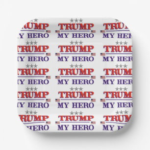 TRUMP Hero Paper Plates
