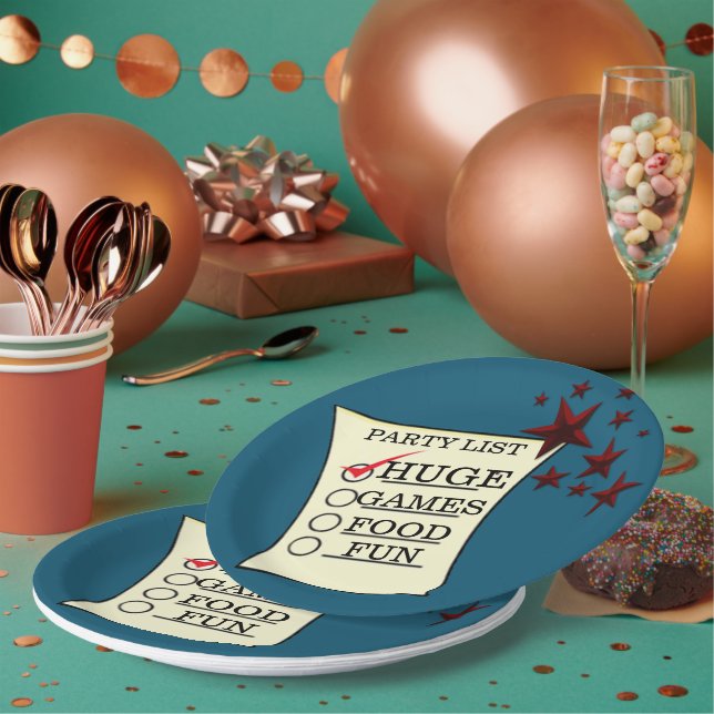 Trump HUGE Party Celebration Personalize Paper Plates (Multi)