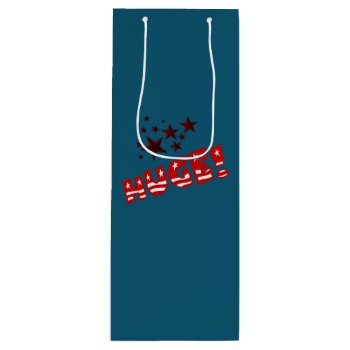 Trump Huge Party Celebration Wine Bag by Ohhhhilovethat at Zazzle