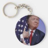 Keep America Great Keychain With Trump 2020 On Backside 1Pcs Re-Election Stai 