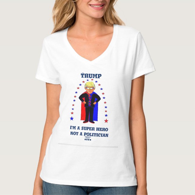 Trump humor political sarcasm T-Shirt (Front)