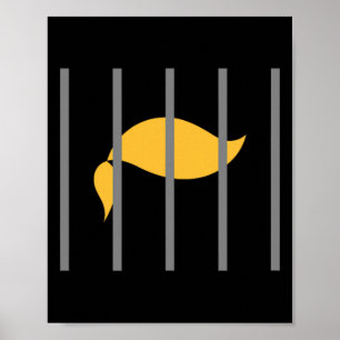 Trump Impeach Anti-trump Behind Bars  Poster