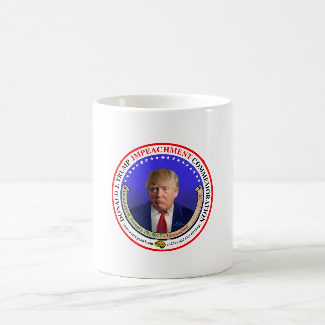 Trump Impeachment Commemorative Mug (Center)