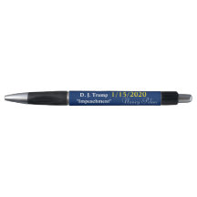 Trump "impeachment" commemorative pen