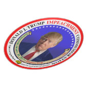Trump Impeachment Commemorative Plate (Left Side)