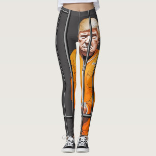 Trump in Jail All-Over-Print Leggings