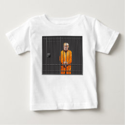 Trump in Jail Baby Fine Jersey T-Shirt 