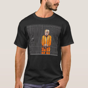 Trump in Jail Basic Dark T-Shirt