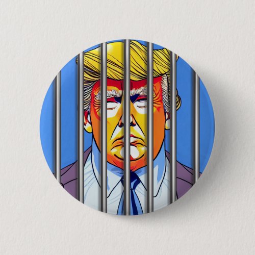 Trump in Jail Button 2 14