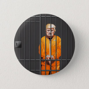 Trump in Jail Button 2 1/4”