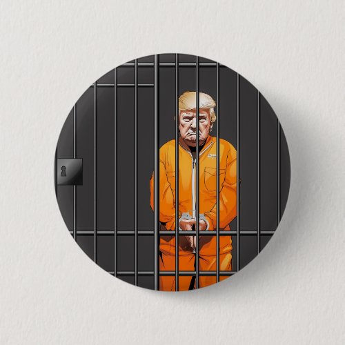 Trump in Jail Button 2 14