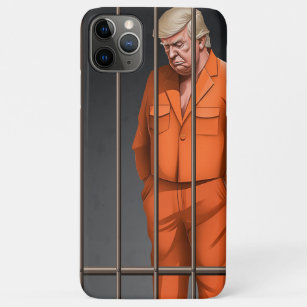 Trump in Jail Case-Mate Phone Case, Apple iPhone 1 iPhone 11 Pro Max Case