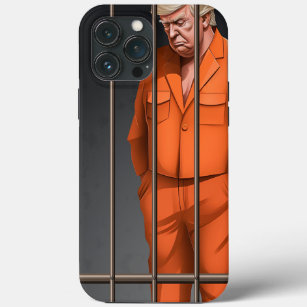 Trump in Jail Case-Mate Phone Case, Apple iPhone 1 iPhone 13 Pro Max Case