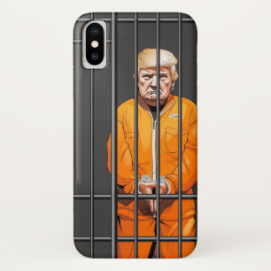 Trump in Jail Case-Mate Phone Case, Apple iPhone X iPhone X Case