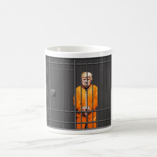 Trump in Jail Classic Mug 11 oz  Coffee Mug