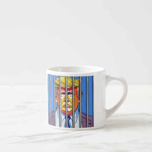 Trump in Jail  Espresso Mug 