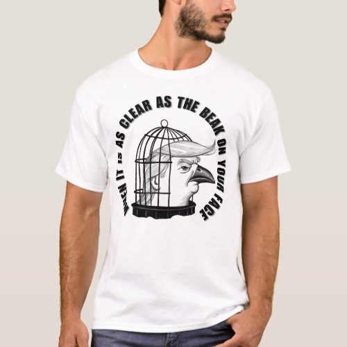 Trump in Jail Funny Political Satire Tee 3 