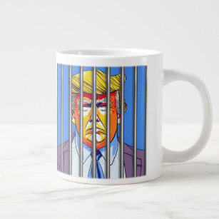 Trump in Jail  Jumbo Mug 