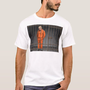 Trump in Jail Men's Basic T-Shirt