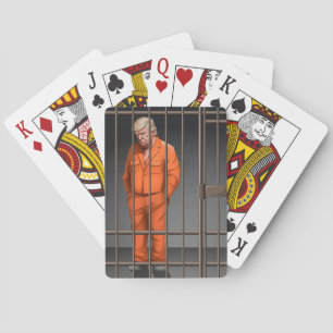 Trump in Jail Playing Cards