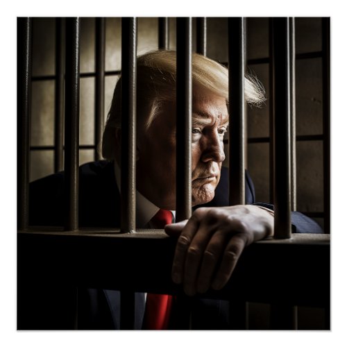 Trump in Jail  Poster