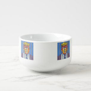 Trump in Jail Soup Mug