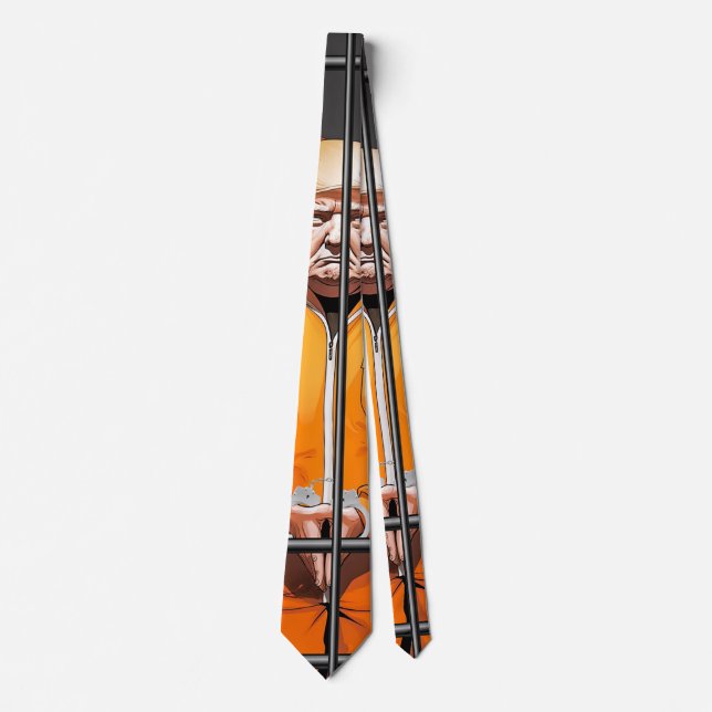 Trump in Jail Tie (Front)