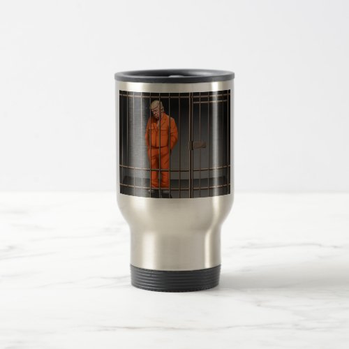 Trump in Jail TravelCommuter Mug 15 oz  Travel Mug